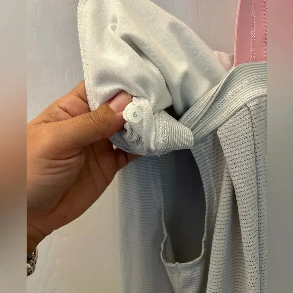 ! Lululemon racer back top with drawstring